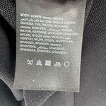 Bebe sweater top women's L wrap cutout pullover rib knit crew black NEW Photo 5