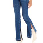 3x1 NEW  MIMi CUTTRELL Kelli Flared Slit High Rise Jeans Button Fly size 25 Photo 1