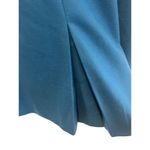 J.Crew  Suiting Sleeveless Dress Blue 12 Wool Blend Ruffles Pencil Dress Office Photo 7