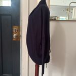 Lululemon Athletica Dark Blue Cowl Neck Sweater Women’s Cardigan Photo 4