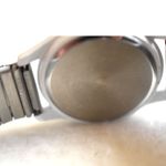 Source Unknown Contemporary White Metal 6" Stretch Band White Face New Battery Unisex Watch Photo 2