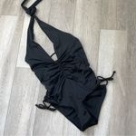 We Are HAH  (NWOT) Scrunch Halter Strappy One Piece Swim Suit Black (small) sexy Photo 0