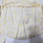 Tularosa  Whitaker Button Front Dress in Faded Yellow Floral XXS Photo 8