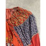 Free People Free People Womens Positano Printed Blouse red Floral Off Shoulder Boho XS Photo 4