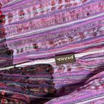 prAna Oversized Lightweight Fringe Scarf Purple Women's OS Photo 3