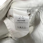 Mother Denim Looker Ankle Fray Jeans‎ in Glass Slipper White Size 26 Photo 15
