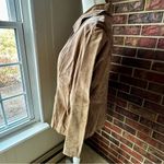 Ami Brown Suede Button Up Jacket Shacket Lightweight Boho Chic Classic Style Size XL Photo 6