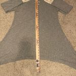 Kori  boho soft cotton‎ hoodie lace asymmetrical long sleeve dress green size M Photo 8