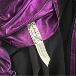 Free People Metallic V-Neck Oversized Bodysuit in Purple Size L, New w/o Tag Photo 8