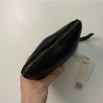 Biba Purse Backpack Convertible Packable Leather Cotton Travel Black Brown Photo 7