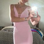 Abercrombie & Fitch Abercrombie Light Pink Mini Dress Photo 0