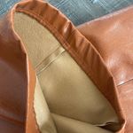 Free People Faux Leather Vegan Leather Wide Leg Pant Photo 3