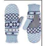 Isotoner Brand New  Women's One Size Blue Willow Gloves Mittens Photo 1