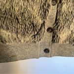 Three Dots  Faux Fur Vest Gray Photo 7