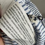 Abercrombie & Fitch Embroidered Floral Single Shoulder Striped Cotton Tank Med Photo 3