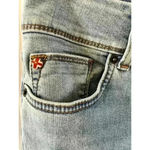 Hudson NWT  Jeans Ankle Ginny Straight Size 27 Light wash raw hem RUNWAY MSRP$198 Photo 5