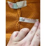 Free People Beach Women’s 100% Cotton Waffle Weave Orange Pants Size Small Photo 3