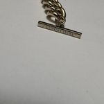 Victoria's Secret Signed Victoria’s Secret Gold Tone Chain Bracelet Rhinestone VS 8 inch Photo 7