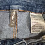 H&M Divided Women's Stretch High Rise Shortie Cuffed Jean Shorts Size XS Photo 5