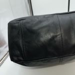 Ralph Lauren‎ Leather Farrington Hobo Shoulder Bag Black Photo 7