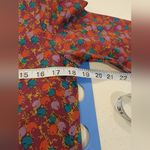 Woolovers Purple and Blue Berry Print Cotton Tunic Dress Size Small Photo 13