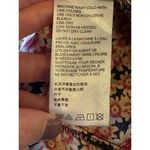 Free People  Dress Women XS Red Black Floral Print‎ Corset Lace Up Mini Boho Photo 12