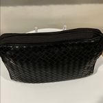 Bottega Veneta Black Intrecciato Clutch Bag / Makeup Case - piping breakthrough Photo 4