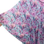 SUNFLOWER Kaftan Drawstring Sheer Cover Up Dress Photo 5