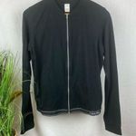 Calvin Klein CK Black Zip Up Sport Athletic Jacket New M Photo 0