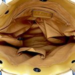 Relic  Brand Mustard Yellow Quilted Tote Bag with Lock Detail Photo 5