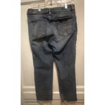 Kut From The Kloth  Denim Jeans Reese High Rise Crop Straightleg Raw Hem‎ Size 8 Photo 2