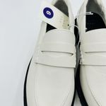 A New Day Off-White Ivory Britney Platform Loafers Lug Sole Memory Foam Size 6 Photo 6