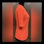 Kathy Lee shortsleeved red brick metallic sweater - Size Medium Photo 1