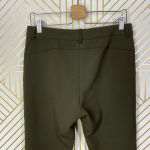 Gerard Darel ‎ Olive Green Quilted Zipper Pocket Leggings Pants Size 38 / US 6 Photo 6
