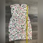 Yumi Kim  Floral Wrap Strapless Mini Dress Photo 5