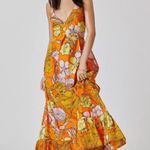 Anthropologie NWT Plenty Tracy Reese V-Neck Exploded Floral Maxi Dress Sz XL Photo 0