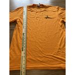 PONCHO OUTDOORS APPAREL TEE SHIRT Chasin Ditch Chickens Size Medium Hunting Orange Photo 2