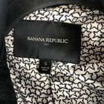 Banana Republic Black Belted Trench Coat Size Small Photo 9