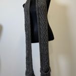 Michael Kors  Gray Cable-Knit Scarf Photo 3