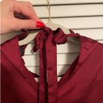 Sugar and L!ps Women’s long sleeve red dress with bows  Photo 8