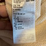 Uniqlo Size S French Terry Sweatshirt 1/4 Zip Cream Photo 3