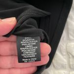 NBD Revolve  Marisol Black Knit Feather Trim Mini Dress Photo 10