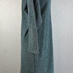 Akimbo Sustainable Midi Sweater Dress Size Large Green Cotton Minimal Lagenlook Photo 5