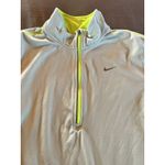 Nike Pullover Womens Medium Light Blue Green Running Dri Fit Athletic 1/2 Zip Photo 5