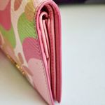 Miu Miu Limited Edition Floral Compact Leather Wallet Photo 3