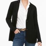 J.Crew  G9309 Black Sweater Blazer Size XS Photo 0