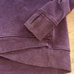 Lululemon  On The Double Pullover Burgundy Size 6 Photo 2