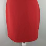 Mango MNG Basics Womens A-line Dress Red Business Career L Photo 2
