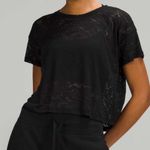 Lululemon  Cates Tee Shirt Veil Burnout Photo 0