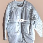 Free People  Light As A Feather Packable Ice Gray Tunic Liner Size Small Photo 9